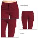 thumbnail image 3 of Pantalones Cargo Ajustados de Verano para Mujer Pantalones Informales con Cordón Elástico de Talle Alto para Exteriores con Múltiples Bolsillos ANGGREK  Otros, 3 of 6