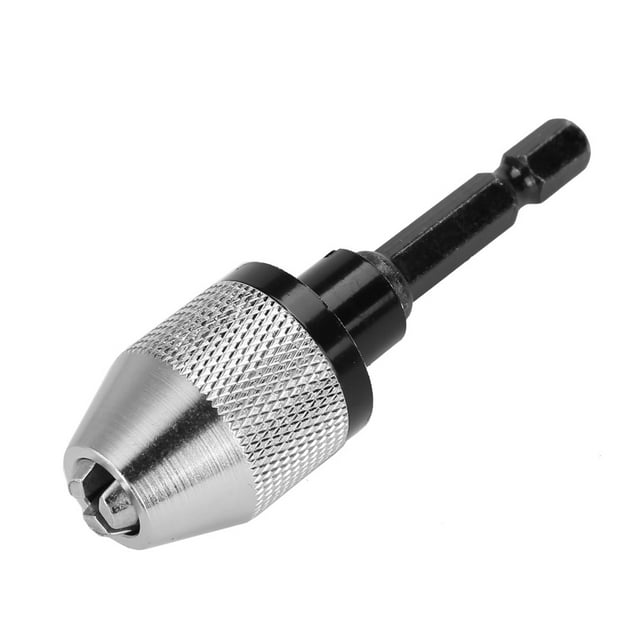 Hex Shank Adapter,6.5mm Hex Shank Electric Drill Chuck Adapter Hex Shank Drill Chuck High-Precision Functionality