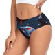 thumbnail image 2 of Balery Cosmic Red Sparkle Dice Ropa Interior de Algodón para Mujer con Dibujo – Braguitas Cómodas y Elásticas, Estilo Clásico-XX-Large, 2 of 6