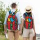 thumbnail image 4 of Disketp Colorful Arrow Graffiti Pattern Mochila de Lona Estampada, Mochila Escolar de Viaje Ligera para Estudiantes y Portátil-Medium, 4 of 5