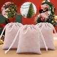 thumbnail image 3 of Summercome Mini Gift Bags, 10 Pack Velvet Drawstring Bags for Christmas Wedding Gift Bags Velvet Cloth Jewelry Pouches (2.75” x 3.54” , Red), 3 of 8