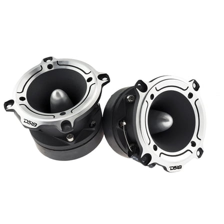 DS18 Pro-TW220 1" Super Bullet Tweeter Black 350 Watts Max 4 Ohm Set of 2