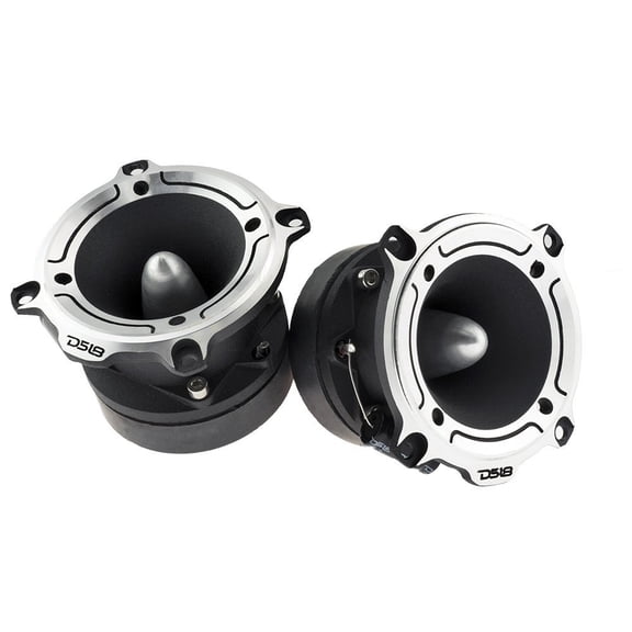 DS18 Pro-TW220 1" Super Bullet Tweeter Black 350 Watts Max 4 Ohm Set of 2