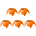 thumbnail image 1 of Posavasos Arena Playa Soporte para Botella PP Familiares Y Amigos () Naranja, 1 of 4