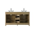 thumbnail image 7 of Elegant Lighting VF29560DLO Alina 60" Free Standing Double Basin Vanity Set - Wood, 7 of 7
