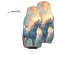 thumbnail image 6 of Sikiie Forest Lake White Horse Car Seat Protector 2 Pack Car Seat Cushion Mat, Car Seat Covers for SUV, Truck, Van, 6 of 7