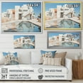 thumbnail image 4 of Designart "Minimalist Passage White Canal Elegance I" Architecture Canvas Art Print, 4 of 5