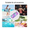 thumbnail image 5 of 2 Pack Wet Dry Bags,Magical Seashell Wonderland Waterproof Reusable Dual Zipper Bags for Swimwear, Gym Clothes, Toiletries, Baby Diapers, 5 of 8