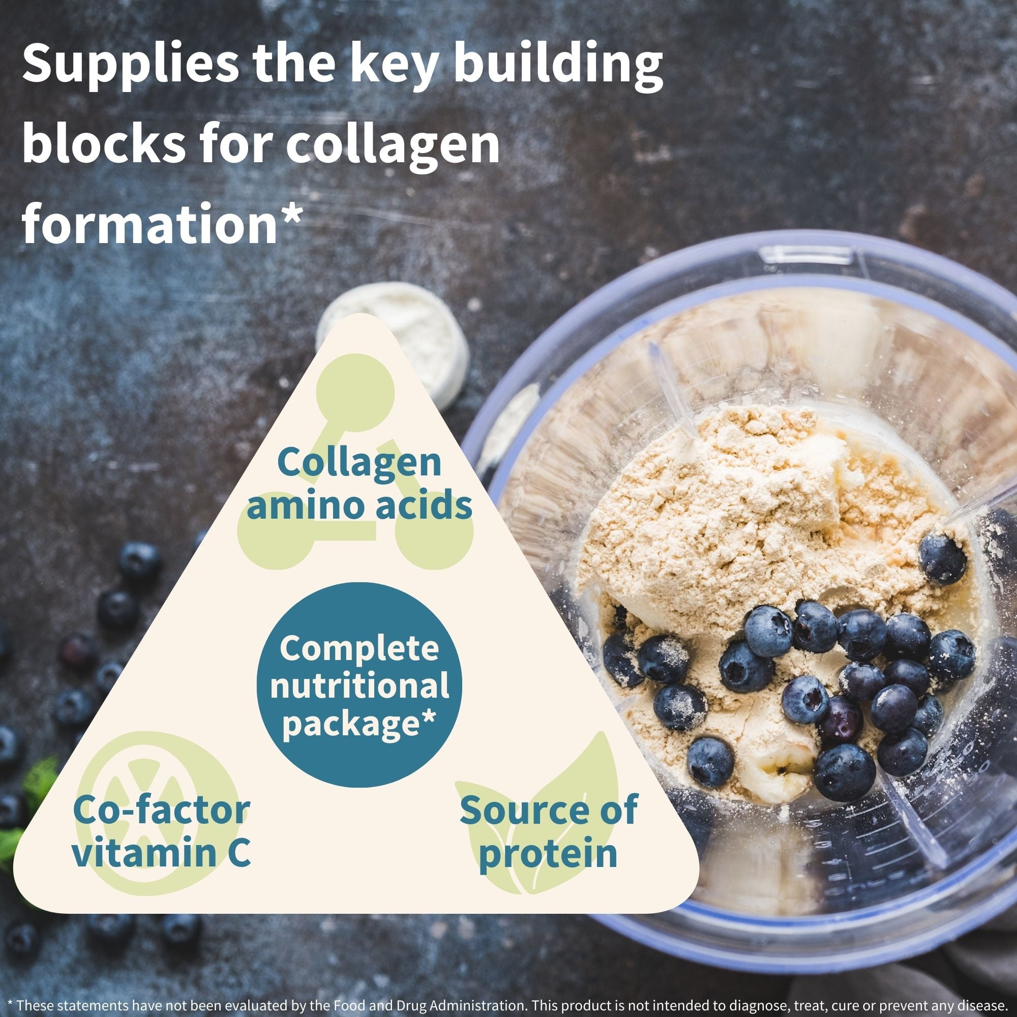 Igennus Vegan Pro-Collagen Protein Powder, Plant-Based Collagen Alternative, 30 Servings