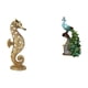 thumbnail image 1 of Estatua de resina,Estatua de resina para decoración del hogar,manualidades,oro,Figura de escritorio,Estante de estatua de pavo real para escritorio,decoración del hogar,Figura decorativa, 1 of 8