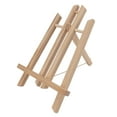 thumbnail image 4 of Caballete Pequeño Para Pintura, 30cm/11,8 Pulgadas, Material De Pino De Color Madera, Diseño De Tornillo Integrado, Soporte De Pintura Trapezoidal Para Mostrar Carteles, 4 of 7