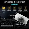 thumbnail image 4 of Proyector con logotipos para puertas de coche, 4 unidades, compatible con LS/ES/IS/LX/RX/GS/GX/RC/UX, 4 of 6