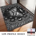 thumbnail image 3 of Black Gothic Skull Butterfly Pattern Door Rugs,Washable Non Slip Door Mats Indoor,Decorative Door Mats,Entry Mat Indoor for Entrance,Bedroom,Kitchen,Bathroom,20"x32", 3 of 6