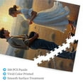 thumbnail image 3 of 500 Piece Jigsaw Puzzle For Adults Couple At Sunset 500 Pieces Adult Jigsaw Puzzles Challenging And Relaxing Puzzle Game Unique Artwork Great Gift Idea For Home Decor, 3 of 7