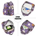 thumbnail image 5 of FORMRS Mini Backpack Purse for Women Travel Daypack Casual Shoulder Bag, Halloween Black Cat, 5 of 7