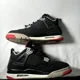 thumbnail image 3 of Ni - ke Size 12 - Ni - ke AirJordan 4 Retro OG Bred 2019 Men's Shoes, 3 of 5