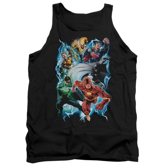 Jla - Electric Team - Tank Top - Medium