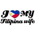 thumbnail image 3 of CafePress - I Love My Filipina Wife Mug - 11 oz Ceramic Mug - Novelty Coffee Tea Cup, 3 of 6
