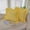 Yellow, variant on 2 Pack 18 x18 inches Brownish-yellow Checkered Throw Gingham pillow covers 100% Washed Cotton Vintage Ruffle Trim Decorative Gingham Pillowcases with Zipper Closure for Bed/Living Room