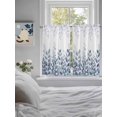 thumbnail image 3 of Spring Blue Eucalyptus Living Room Curtains 2 Panel, Botanical Green Leaf Country Cafe Window Treatment, Farmhouse Bedroom Bathroom Kitchen Curtains Drapes 104"x54", 3 of 6