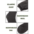 thumbnail image 2 of Mens Wool Fuzzy Heavy Thermal Thick Warm Winter Socks 5 Pairs, 2 of 7