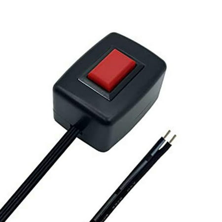 

Fovolat Paste Type Car Rocker Switch|Wired Push Button Speaker LED Light Bar Switch|DC12V Universal Double-sided Adhesive Horn Switches