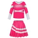 thumbnail image 4 of Disfraz de Zombie 3 para cosplay de escuela secundaria, vestido de animadora para niñas pequeñas, faldas superiores, monos de carnaval y Halloween, 4 of 5