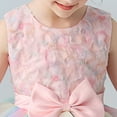 thumbnail image 5 of Girls Rainbow Dress Flower Sleeveless Dresses Princess Tulle Sundress, 5 of 5