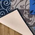 thumbnail image 4 of BY COCOON 2'6''x10' Runner Rug | Kitchen Rug Washable Rug Hallway Runner Runners Rugs for Hallway Non Slip (80 Cm x 305 Cm Blue Rug), 4 of 8