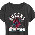 thumbnail image 3 of Marvel Spider-Man - Collegiate - Ladies Short Sleeve Graphic T-Shirt, 3 of 5
