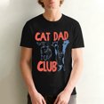 thumbnail image 5 of Cat Dad Shirt, Cat Dad Tee, Comfort Colors Cat Dad Club TShirt, Back Design Tee Funny Cat Shirt, Cat Lover, New Cat Dad Shirt, Pet Parent, 5 of 6