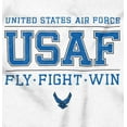 thumbnail image 2 of US Air Force Fly Fight Win Athletic Long Sleeve TShirt Men Women Brisco Brands M, 2 of 6