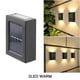 thumbnail image 4 of Moyic Luz de pared con energía solar IP65 Dormitorio impermeable Sala de estar Cocina Jardín Patio Camino Pasillo Lámpara decorativa Iluminación y accesorios Iluminación cálida, 4 of 6