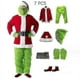 thumbnail image 1 of The Grinch Costume Christmas Cosplay Adult Santa Costume Outfits Set + Mask, 1 of 3