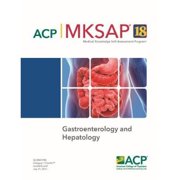 MKSAP® 18 Gastroenterology and Hepatology (Paperback) by John Poterucha