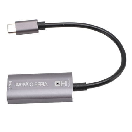 Riousery Type C to HD Multimedia Interface Video Capture Card Professional 4K 1080P Capture Adapter Supports for VLC OBS Amcap for Android OS X Devices