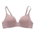 thumbnail image 1 of Kcodviy Women's Comfortable and Transparent Wireless Bras for Women Support Shoulder Strap Cordless Backless Women Bras Wireless Plus Size Spongeless with Convertible Shoulder Straps, 1 of 3