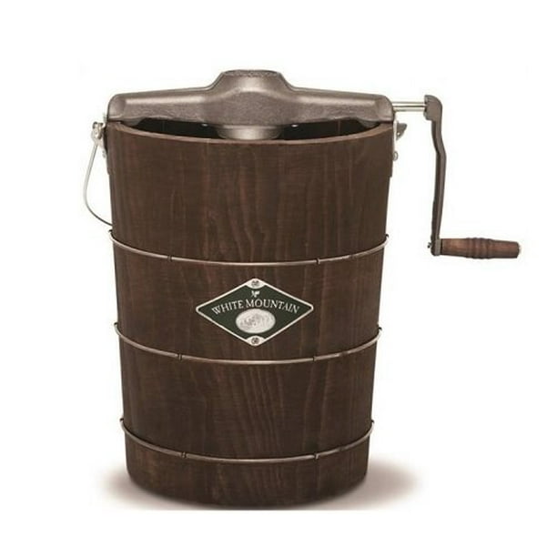 White Mountain F64306X 6Quart HandCrank Ice Cream Freezer Walmart