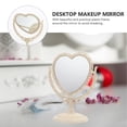 thumbnail image 3 of 1Pc Vintage Desktop Dressing Mirror Dresser Mirror Makeup Mirror Desktop Mirror, 3 of 5