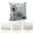 thumbnail image 4 of PRATYUS Elegant Dragonfly Throw Pillow Cover Couch Pillow Case Square Outdoor Pillow Sofa Bed Pillowcase Decorative 18x18in, 4 of 5