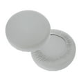 thumbnail image 1 of Uxcell 2 Paquete Fundas de Taburete Redondas, Fundas de Taburete de Bar Lavables a Prueba de Polvo, Gris Brillante, 1 of 6
