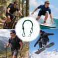 thumbnail image 5 of Unique Bargains 1 Pc Sports Glasses Strap Durable Glasses Strap Black Green, 5 of 5