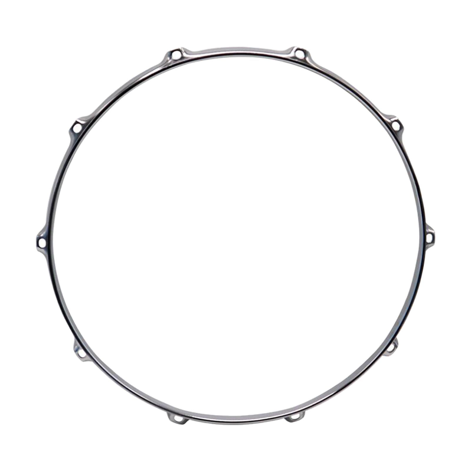 Bass Drum Hoop, 14inch 8 Holes Hoop, Musical Accessory, Portable