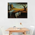 thumbnail image 2 of GOSMITH  - Persistence of Memory, World's Most Famous Paintings Series, Canvas Wall Art Home Decor, Gallery Wrapped, Stretched, Framed Ready to Hang, 2 of 4
