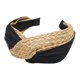thumbnail image 1 of Cross Hair Band for Women Decor Unique Knot Design Cloth Multi Color One Size Fits All, 1 of 2