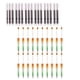 thumbnail image 2 of 20x Bolígrafo con Cuentas con 50 Recambios, Bolígrafo DIY Bolígrafo con Cuentas Bolígrafos para Manualidades para Papelería Examen Escuela de Repuesto verde naranja Baoblaze Bolígrafos con cuentas, 2 of 7
