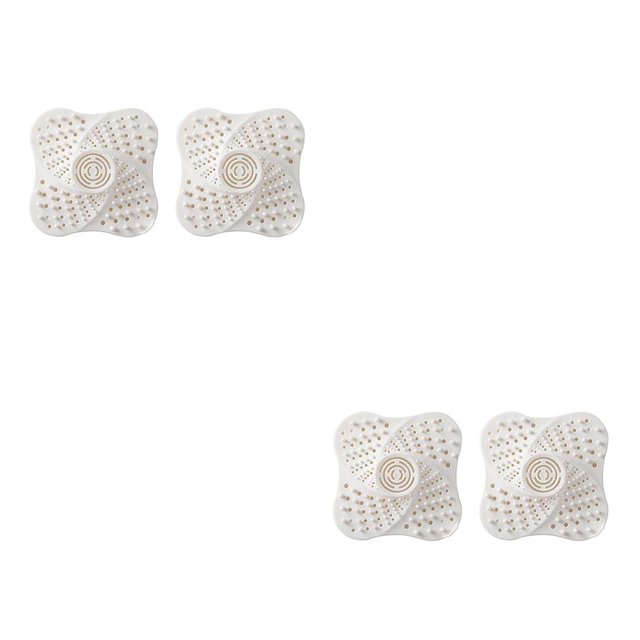 Naiovety Colector de pelo para dormitorio de 2 piezas, filtro para fregadero de cocina, tapón de baño, colador antiobstrucción para Hotel y Blanco 2Conjunto