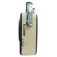 thumbnail image 5 of Supersonic Bluetooth Retro Speaker Rechargeable Multi-Function Black SC-1201BT, 5 of 6