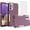 Purple, variant on Phone Case for Samsung Galaxy A32 5G 2021 6.5 inch with Screen Protector Cover and Dual Layer Cell Accessories Protective Gaxaly M32 G5 Galaxies A 32 32A S32 SM-A326U A326U Women Men Teal