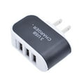 thumbnail image 2 of 3 USB Ports Home Travel Wall Plug-in AC Charger Adapter for Mobile Phone Tablet, 2 of 8